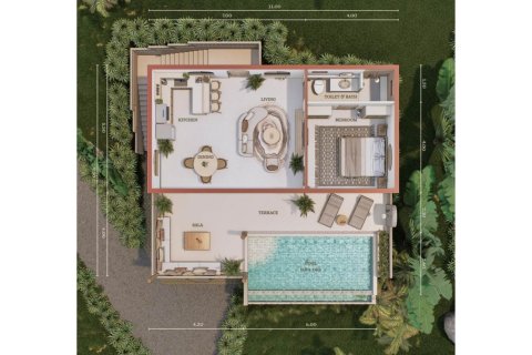 Villa à Ko Samui, Thaïlande 1 chambre № 169839 - photo 12