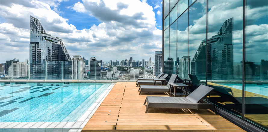 Condo à Bangkok, Thaïlande, 1 chambre  № 184966