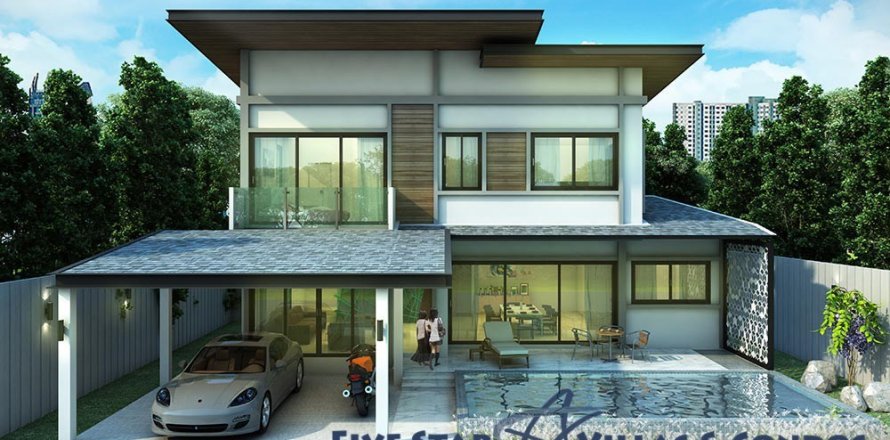 Haus in Pattaya, Thailand 3 Schlafzimmer № 223087