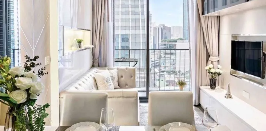 Студия в кондо в Ваттхане, Бангкок, Таиланд № 163376