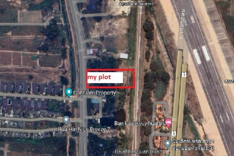 Land in Cha-am, Thailand 2800 sq.m. № 153492 - photo 1