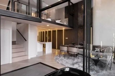 Duplex in Watthana, Bangkok, Thailand 3 Schlafzimmer № 215977 - Foto 5