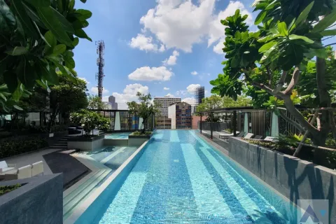 Eigentumswohnung in Huai Khwang, Bangkok, Thailand, 1 Schlafzimmer  № 219492 - Foto 11