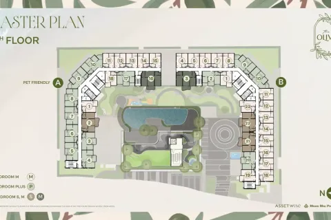 Apartment in Phuket, Thailand 2 bedrooms № 192713 - photo 13