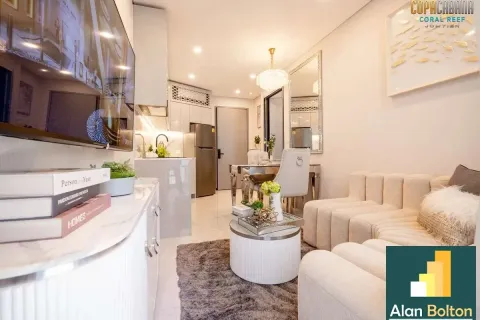 Condominio de 1 dormitorio en Jomtien Beach, Pattaya, Tailandia № 211309 - foto 3