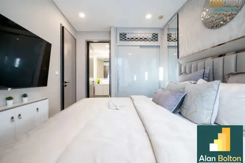Condominio de 1 dormitorio en Jomtien Beach, Pattaya, Tailandia № 211309 - foto 10