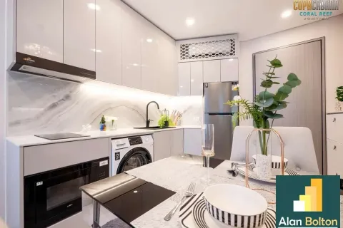 Condominio de 1 dormitorio en Jomtien Beach, Pattaya, Tailandia № 211309 - foto 6