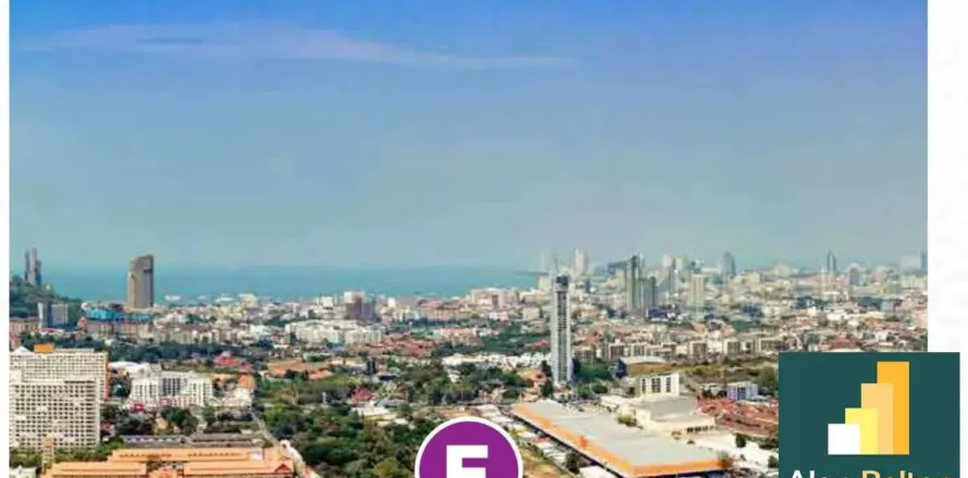 Condominio de 1 dormitorio en Jomtien Beach, Pattaya, Tailandia № 211309