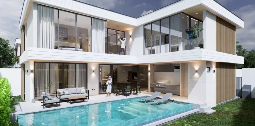 Villa in Phuket, Thailand 4 bedrooms № 161529
