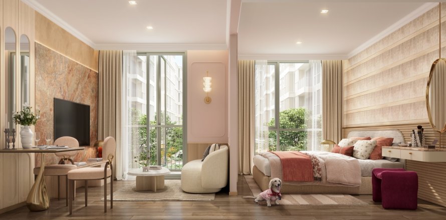 Кондоминиум с 1 спальней в Бангкоке, Таиланд № 170224