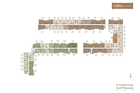 Кондоминиум с 3 спальнями в Бангкоке, Таиланд № 170221 - фото 13