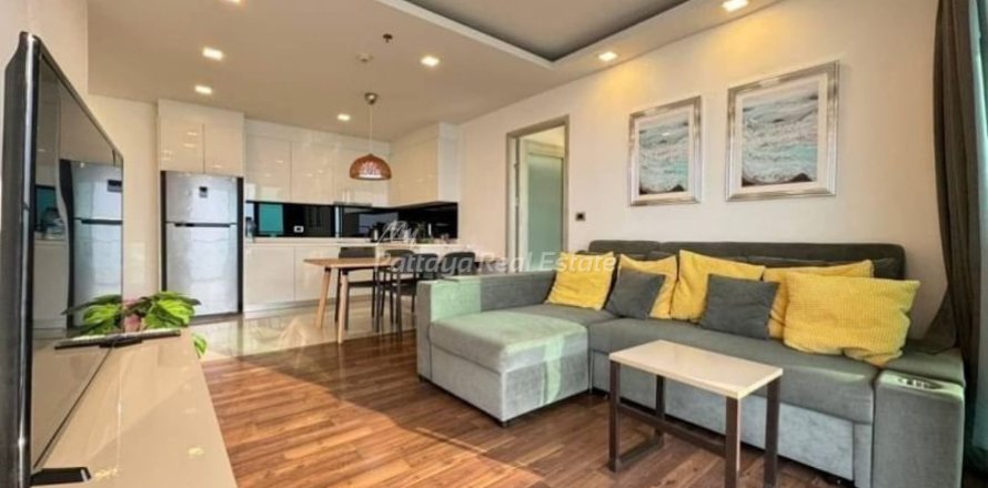 Condo à Bang Lamung, Thaïlande, 2 chambres  № 154525