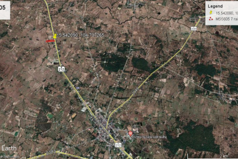 Земельный участок в Убонратчатхани, Таиланд 9600м2  № 171105 - фото 6