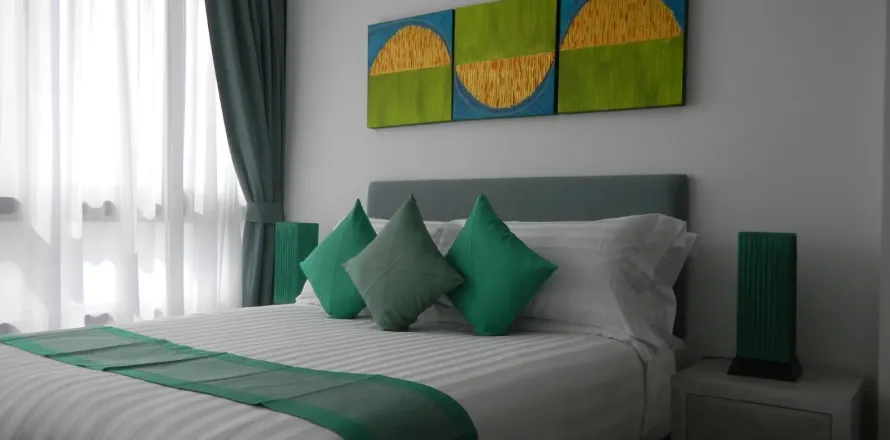 Condo à Pattaya, Thaïlande, 2 chambres  № 154399