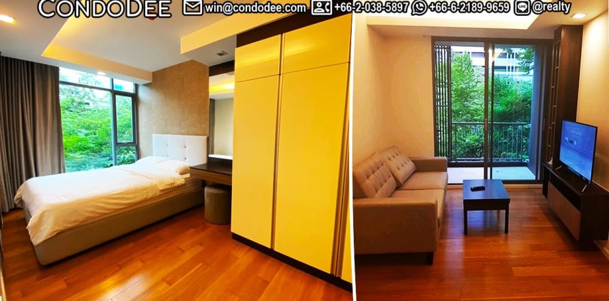 Condo à Khlong Toei, Bangkok, Thaïlande, 1 chambre № 200955