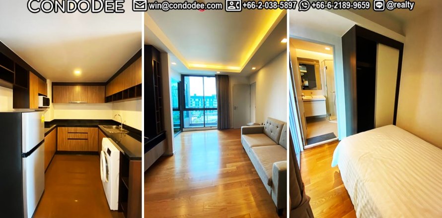 Condo à Khlong Toei, Bangkok, Thaïlande, 2 chambres № 200954