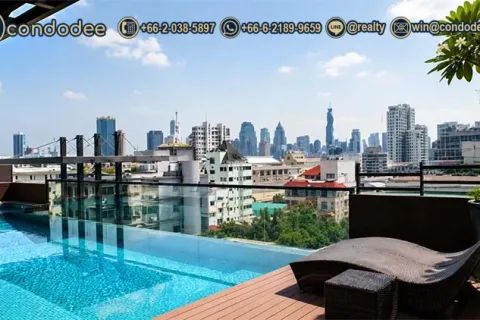 Condo à Pathum Wan, Bangkok, Thaïlande, 1 chambre  № 200959 - photo 11