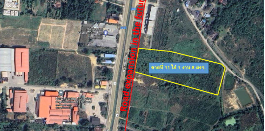 Land in Hua Hin, Thailand 17600 sq.m. № 163127