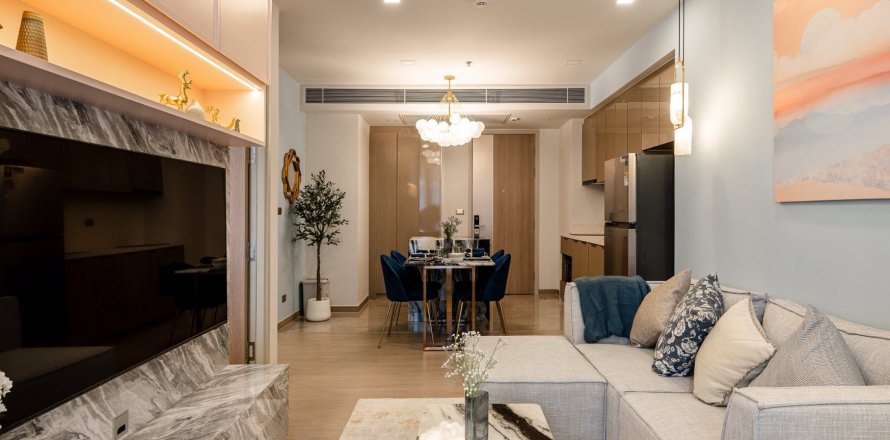 Condo in Huai Khwang, Bangkok, Thailand, 2 bedrooms  № 138591