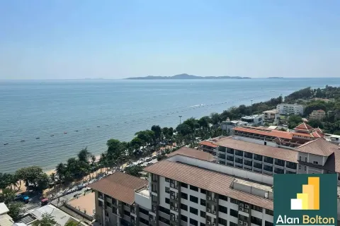 Studio in the Condo on Jomtien Beach, Pattaya, Thailand № 211407