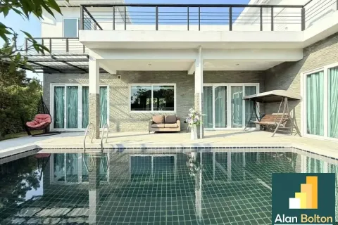 Casa de 4 dormitorios en Jomtien Beach, Pattaya, Tailandia № 211409 - foto 10