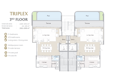 Villa in Bang Tao, Thailand 3 bedrooms № 179674 - photo 17