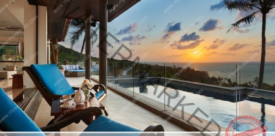 Villa in Ko Samui, Thailand 4 Schlafzimmer № 222199