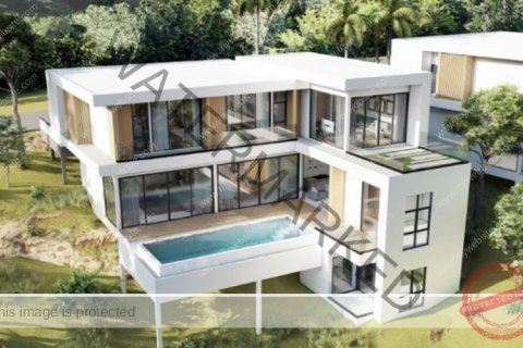 Villa à Ko Samui, Thaïlande 5 chambres № 222204