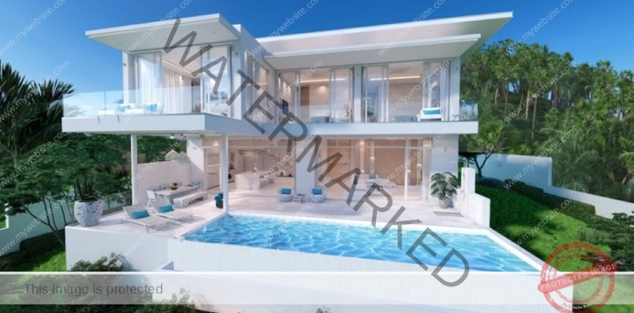 Villa in Ko Samui, Thailand 3 Schlafzimmer № 222314