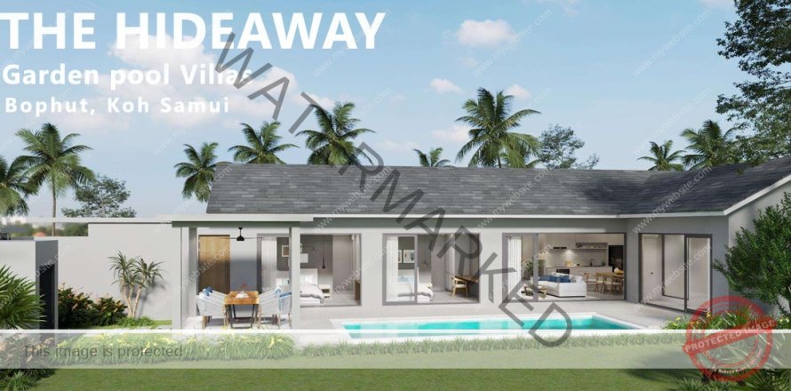 Haus in Ko Samui, Thailand 3 Schlafzimmer № 222313