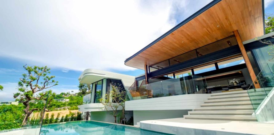 Villa à Bang Tao, Thaïlande 4 chambres № 166836