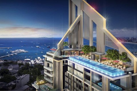 Condo à Pattaya, Thaïlande, 1 chambre  № 166839 - photo 2