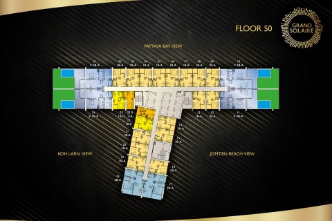 Condo in Pattaya, Thailand, 2 bedrooms  № 166837 - photo 15