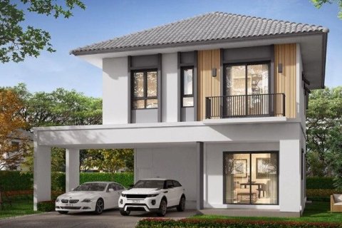 Дом в Самутпракане, Таиланд с 3 спальнями  № 155822 - фото 1