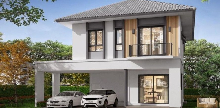 Дом в Самутпракане, Таиланд с 3 спальнями  № 155822