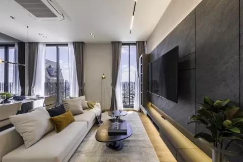 Кондоминиум с 2 спальнями в Пхая Тая, Бангкок, Таиланд № 138599 - фото 5