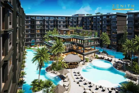 Condominio de 1 dormitorio en Jomtien Beach, Pattaya, Tailandia № 211530 - foto 5