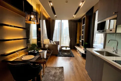 Студия в кондо в Ваттхане, Бангкок, Таиланд № 158313