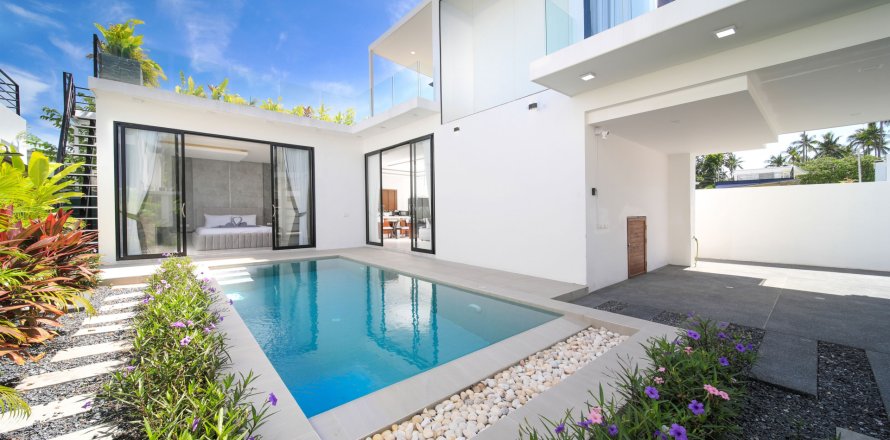 Вилла в Самуи, Таиланд с 3 спальнями  № 158317