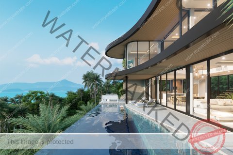 Villa in Ko Samui, Thailand 3 Schlafzimmer № 222332 - Foto 9