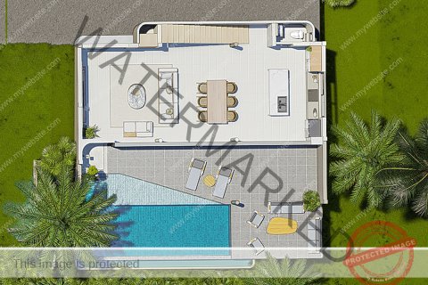 Villa à Ko Samui, Thaïlande 3 chambres № 222332