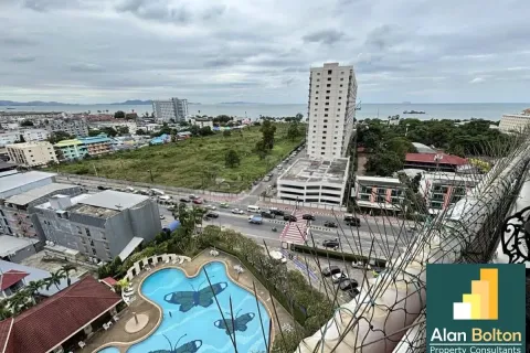 Кондоминиум с 1 спальней на Пляж Джомтьен, Паттайя, Таиланд № 210917