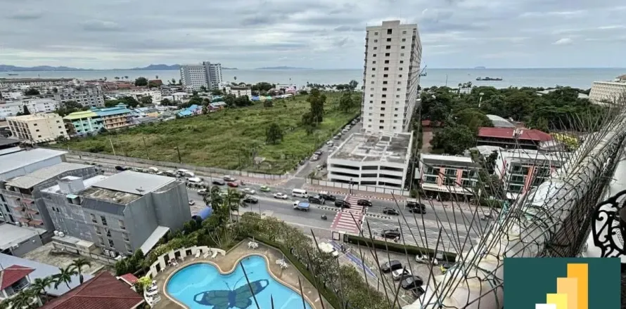 Condominio de 1 dormitorio en Jomtien Beach, Pattaya, Tailandia № 210917