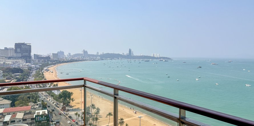 Condo à Pattaya, Thaïlande, 2 chambres  № 173349