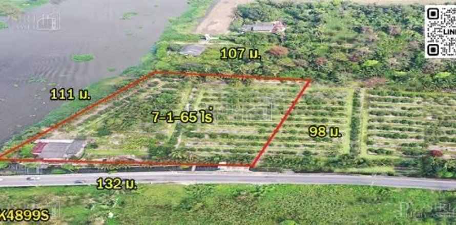 Terrain à Krathum Baen, Thaïlande 11200 m2 № 173347