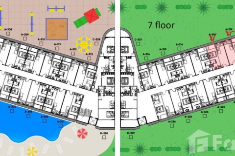 Студия в кондо в Пхукете, Таиланд № 139682 - фото 10