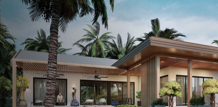 Villa à Koh Pha Ngan, Thaïlande 2 chambres № 165046