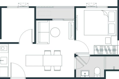 Condo in Bangkok, Thailand, 2 bedrooms  № 166609 - photo 23