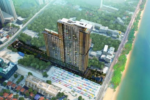 Eigentumswohnung auf Jomtien Beach, Pattaya, Thailand, 1 Schlafzimmer № 166843 - Foto 30