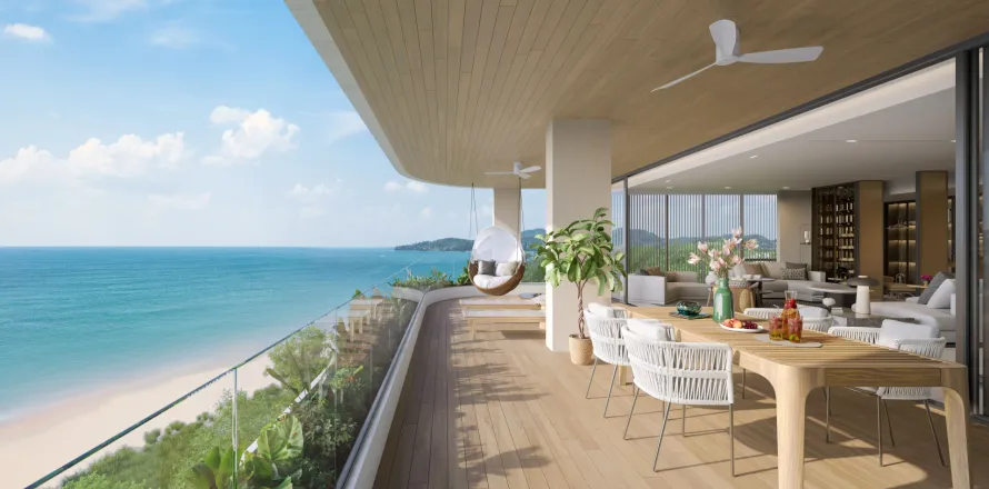 Condo à Phuket, Thaïlande, 4 chambres  № 151949